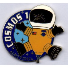 Cosmos 1 Albq Fiesta 2012 Astronaut Gold